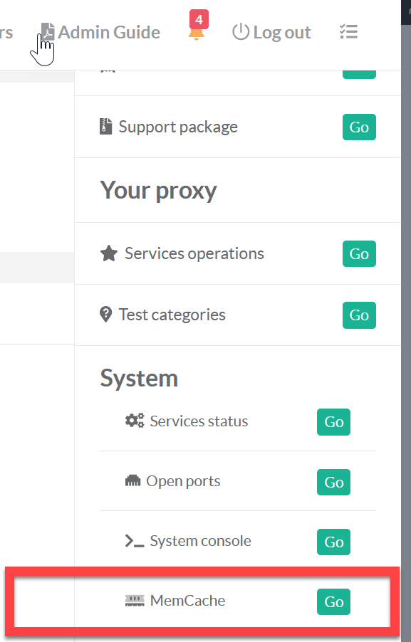 Disable manually the emergency mode | Artica Wiki