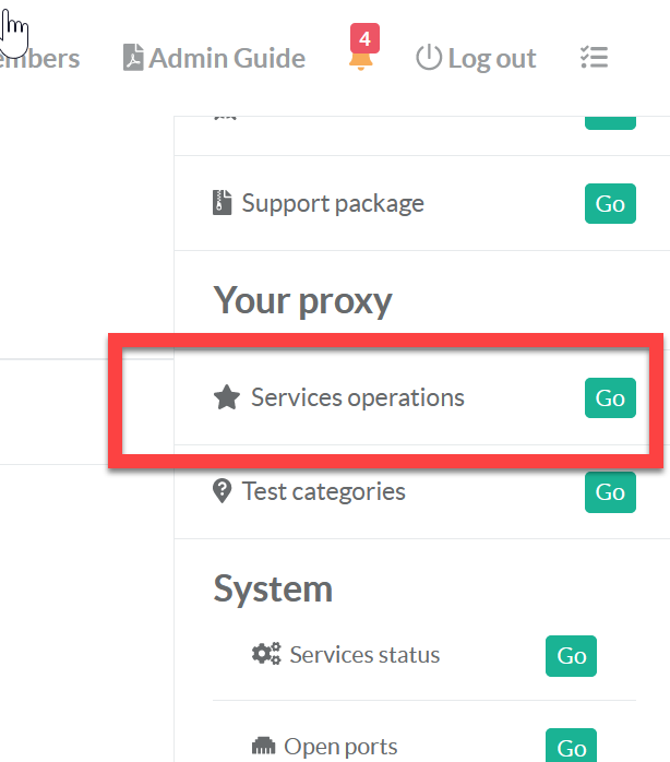 Disable manually the emergency mode | Artica Wiki